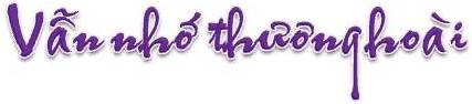 Van nho thuong hoai TH