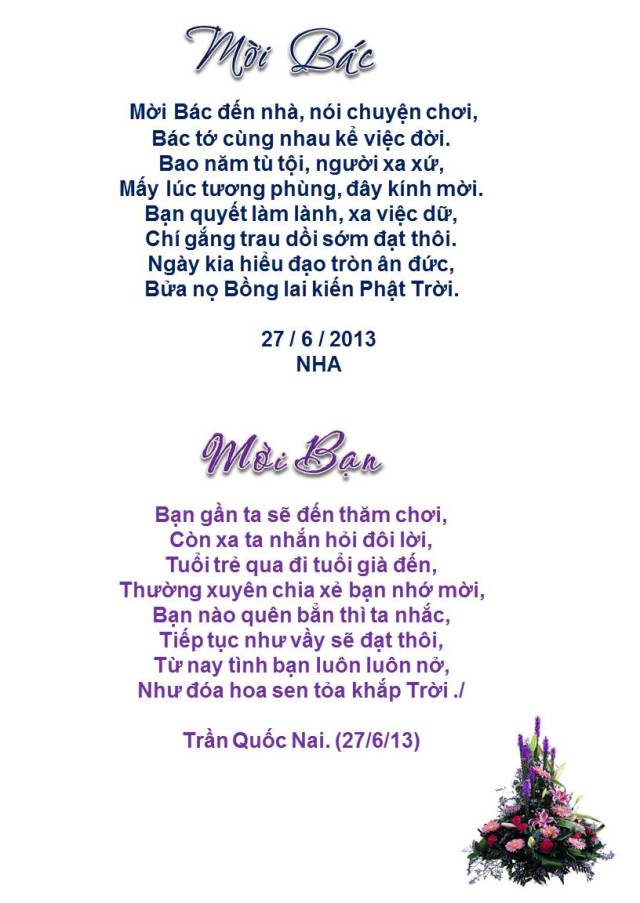 Moi Bac- Moi Ban cua NHA-TQN