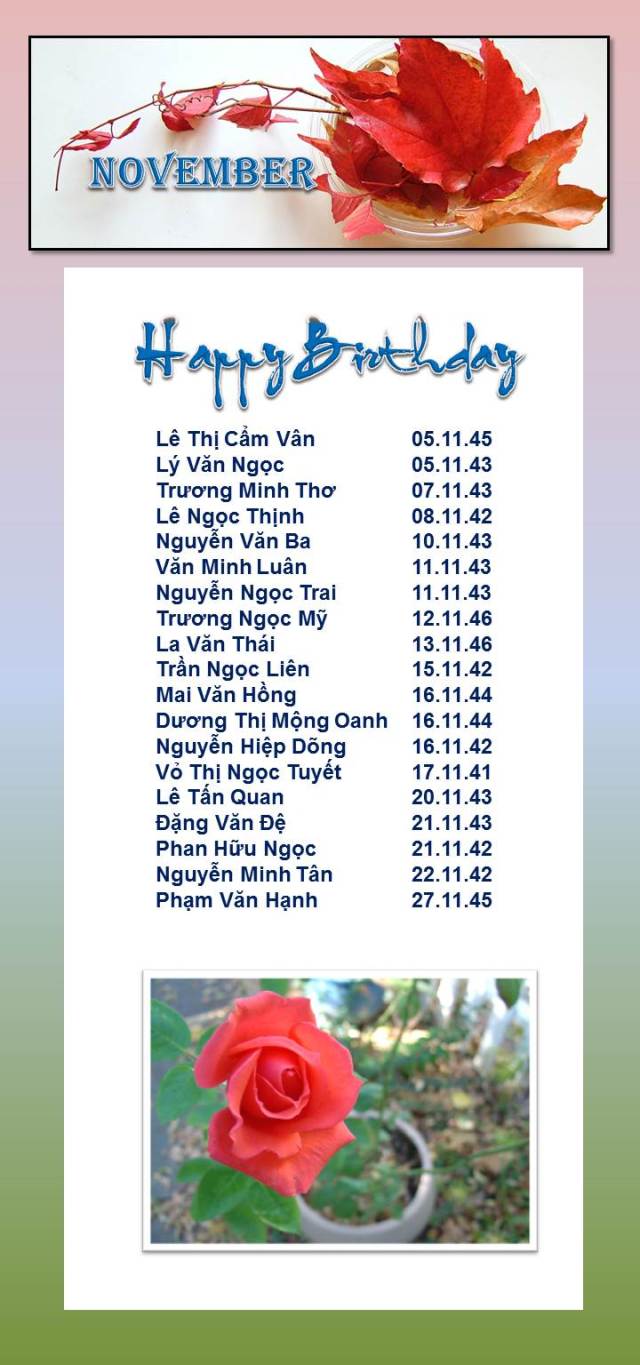 Happy Birthday Thang 11