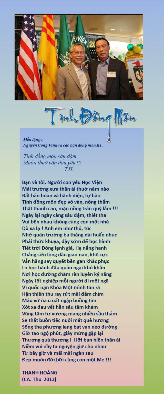 Tinh Đồng Môn_ TH