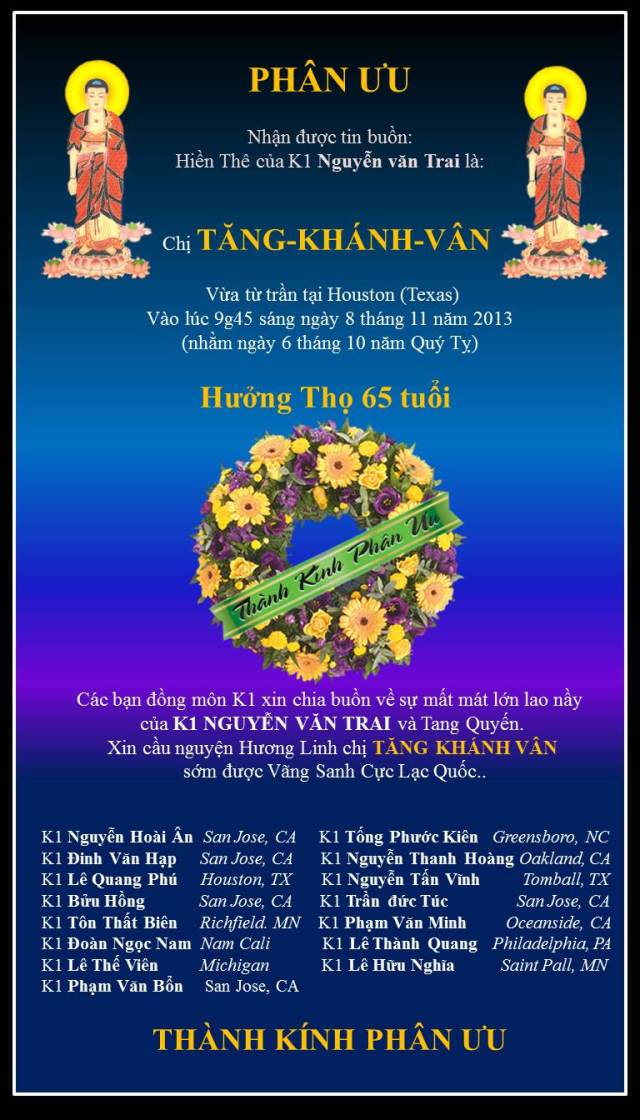 Mẫu Phân Ưu cua mot so ban