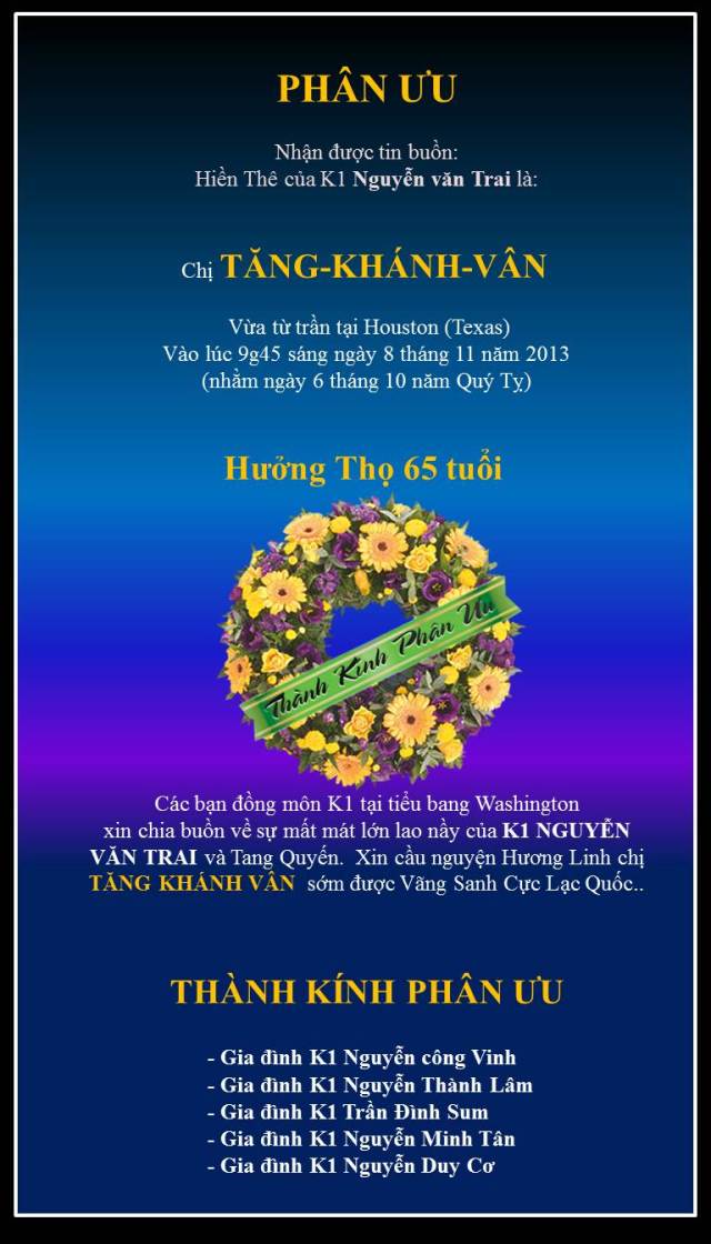 Mẫu Phân Ưu số 2 cho WA