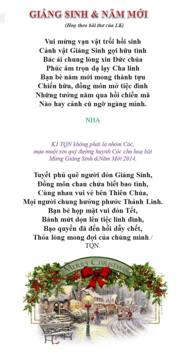 gIANG SINH VA nAM mOI nha-tqn