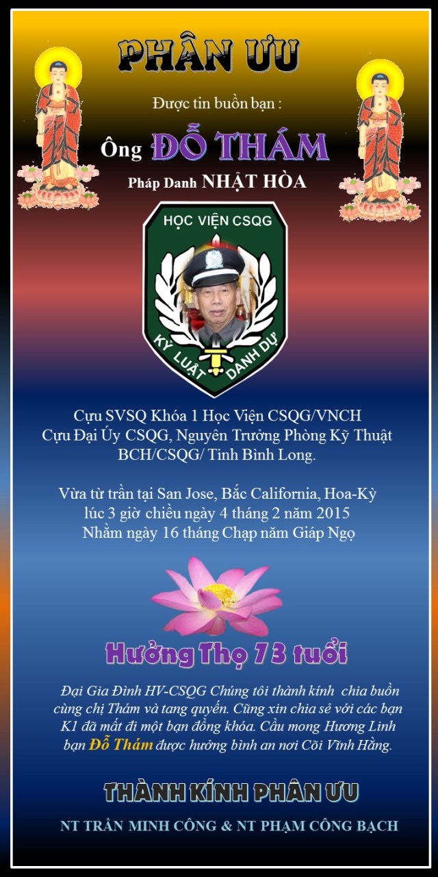 Phân Ưu _NT Tran Minh Cong