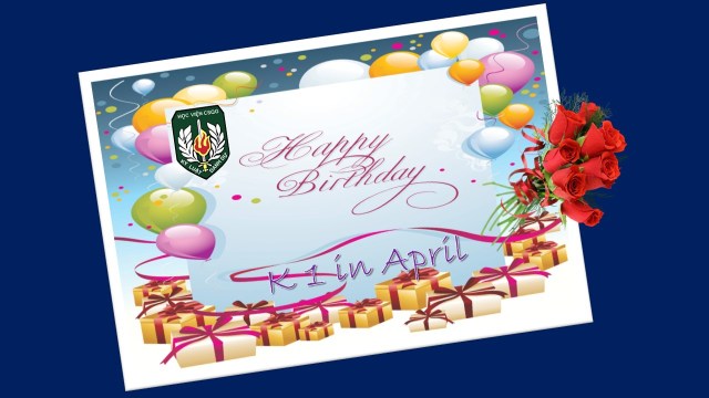 Happy Birthday in April