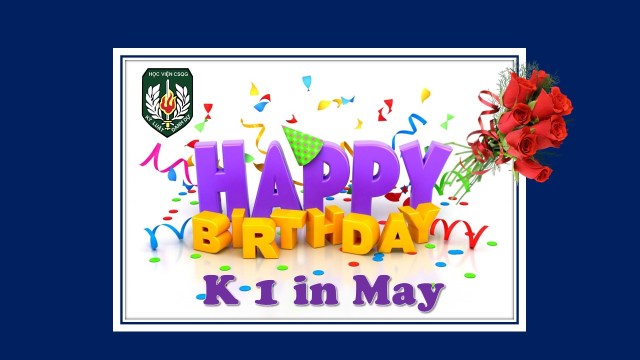 Happy Birthday in May