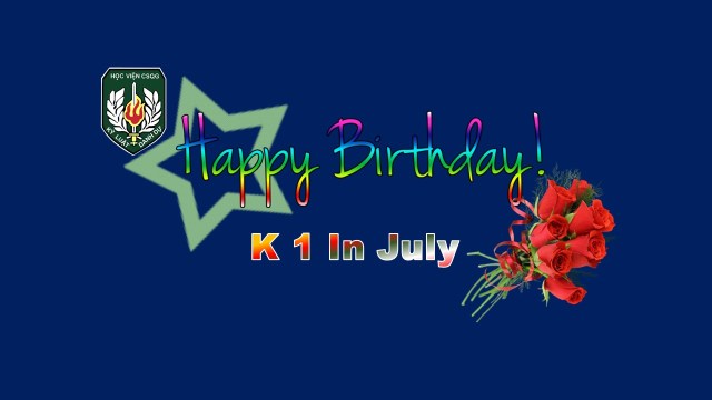 Happy Birthday in July